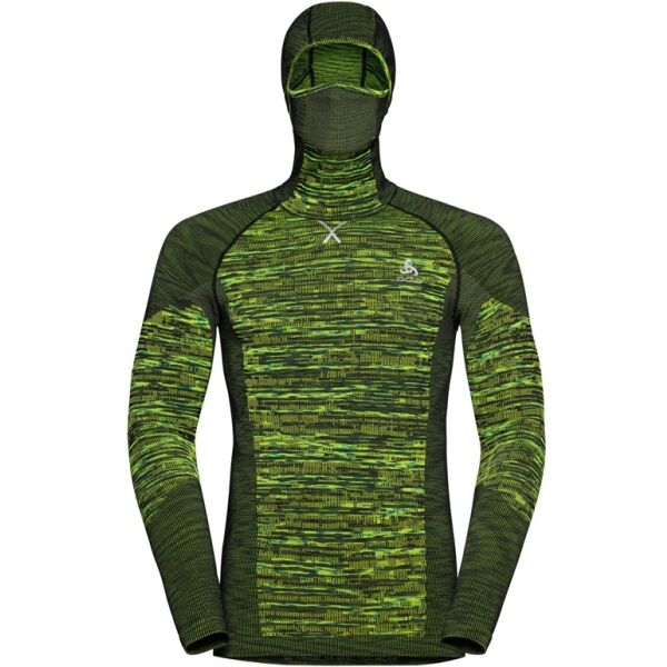 Odlo BL TOP WITH FACEMASK L/S BLACKCOMB ECO Funkční tričko s integrovanou kuklou