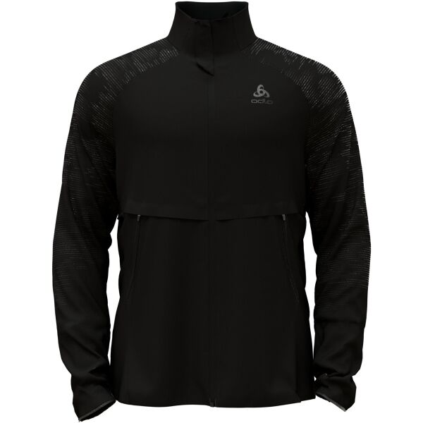 Odlo ZEROWEIGHT PROWARM REFLECT JACKET Pánská běžecká bunda