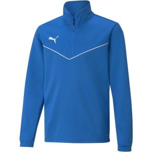 Puma TEAMRISE 1 4 ZIP TOP JR Chlapeck&aacute; mikina