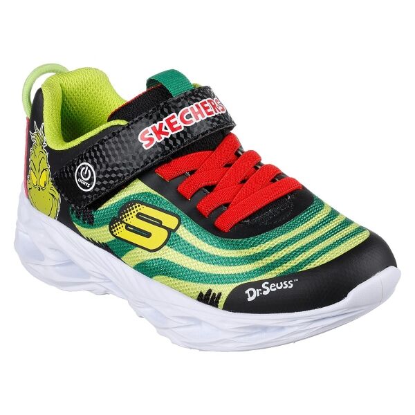 Skechers VORTEX-FLASH-GRINCHLY Dětská volnočasová obuv