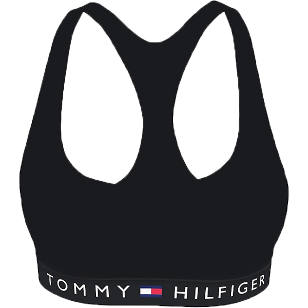 Tommy Hilfiger VEL-UNLINED BRALETTE VELOUR Dámská podprsenka