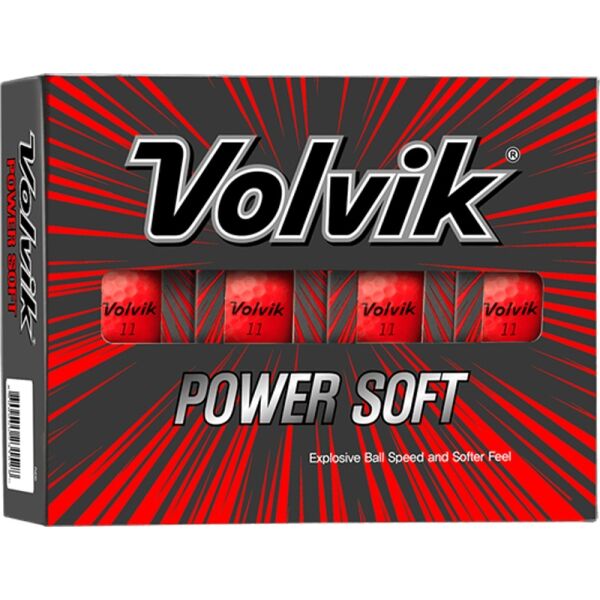 VOLVIK VV POWER SOFT 12 ks Sada golfových míčků