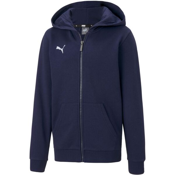 Puma TEAMGOAL 23 CASUALS HOODED JACKET JR Fotbalová