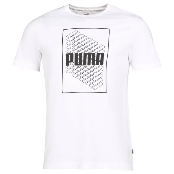 Puma WORDING GRAPHIC TEE Pánské triko