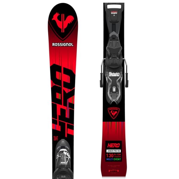 Rossignol HERO JUNIOR XPRESS + JR EXPRESS 7 GW Dětské sjezdové lyže