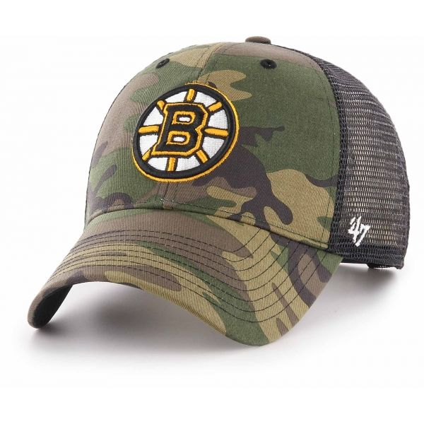 47 NHL BOSTON BRUINS CAMO BRANSON 47 MVP Klubová kšiltovka