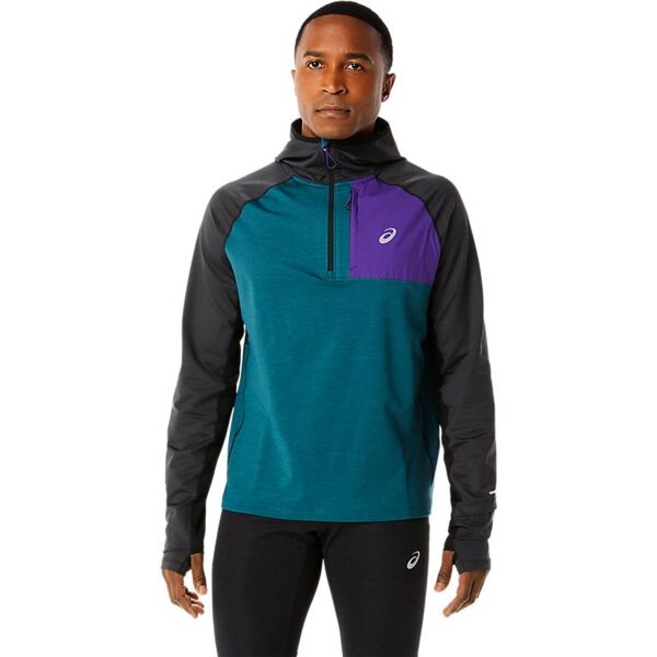 Asics WINTER RUN LS HOODIE Pánská mikina