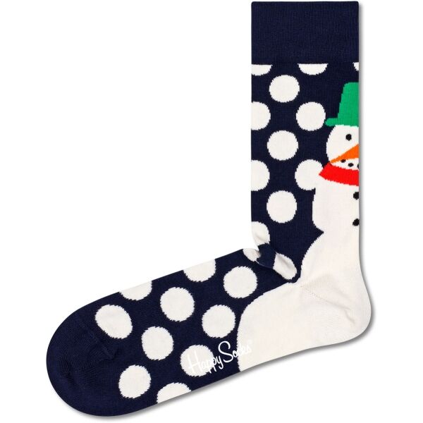 HAPPY SOCKS JUMBO SNOWMAN Klasické ponožky