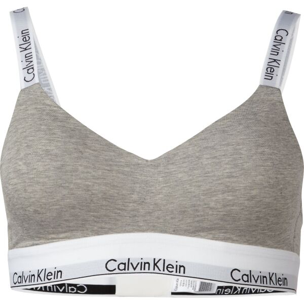 Calvin Klein MODERN COTTON-LGHT LINED BRALETTE Dámská podprsenka