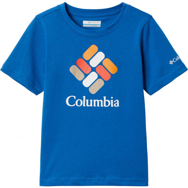 Columbia VALLEY CREED SHORT SLEEVE GRAPHIC SHIRT Dětské tričko