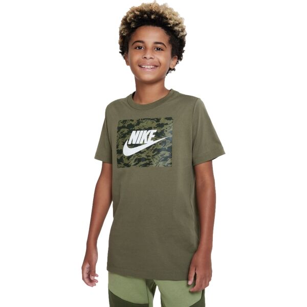Nike NSW TEE CAMO FUTURA Chlapecké tričko