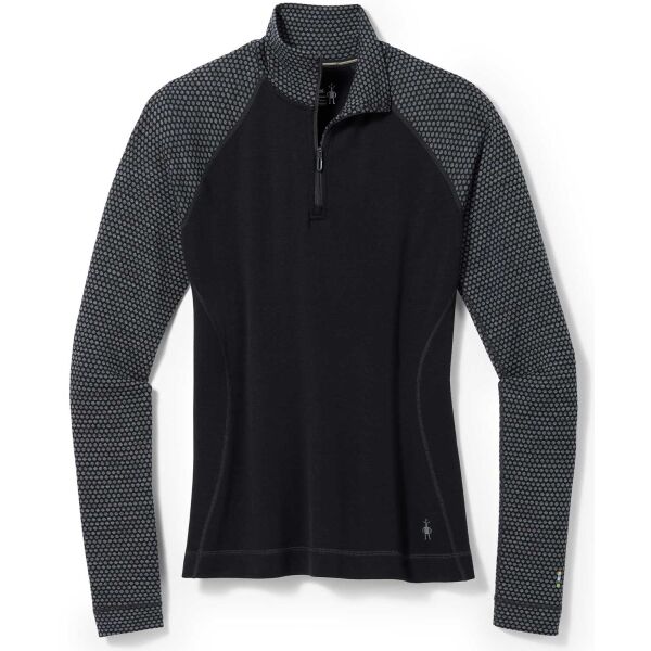 Smartwool W CLASSIC THERMAL MERINO BL PTTRN 1/4 ZB Dámské triko