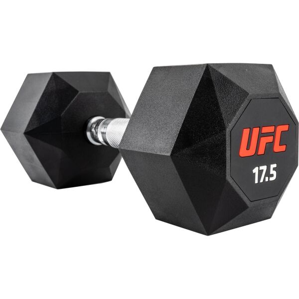UFC OCTAGON DUMBBELL 17.5 KG Jednoruční šestihranná činka