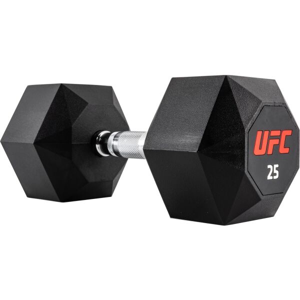 UFC OCTAGON DUMBBELL 25 KG Jednoruční šestihranná činka