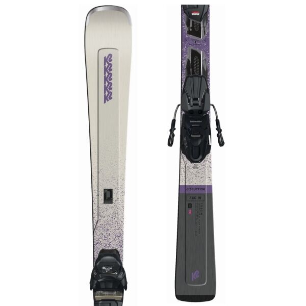 K2 DISRUPTION 76C W + ER3 10 COMPACT QUIKCLIK GW Dámské sjezdové lyže