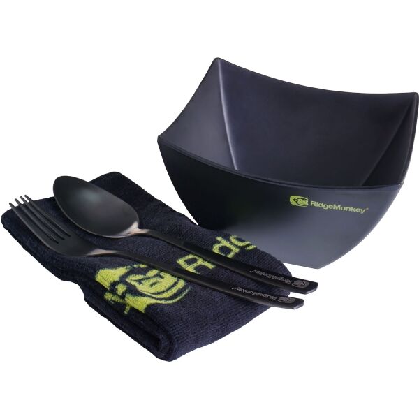 RIDGEMONKEY SQ DLX BOWL SET Jídelní sada