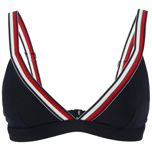 Tommy Hilfiger TH GLOBAL STRIPE-TRIANGLE RP Dámský vrchní díl plavek