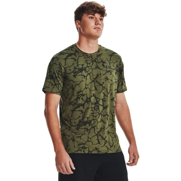 Under Armour UA RUSH ENERGY PRINT SS Pánské funkční triko