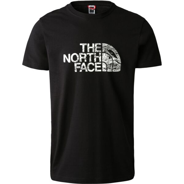 The North Face M S/S WOODCUT DOME TEE Pánské triko