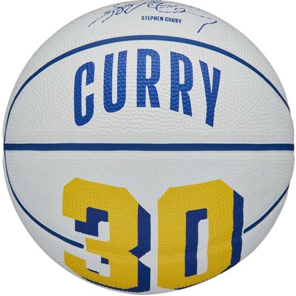 Wilson NBA PLAYER ICON MINI BSKT CURRY 3 Mini basketbalový míč