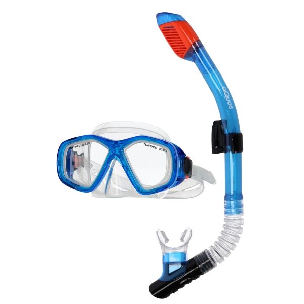 AQUOS BARRACUDA SCUP JR Juniorský šnorchlovací set