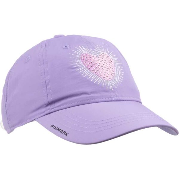 Finmark KIDS’ SUMMER CAP Letní dětská sportovní kšiltovka