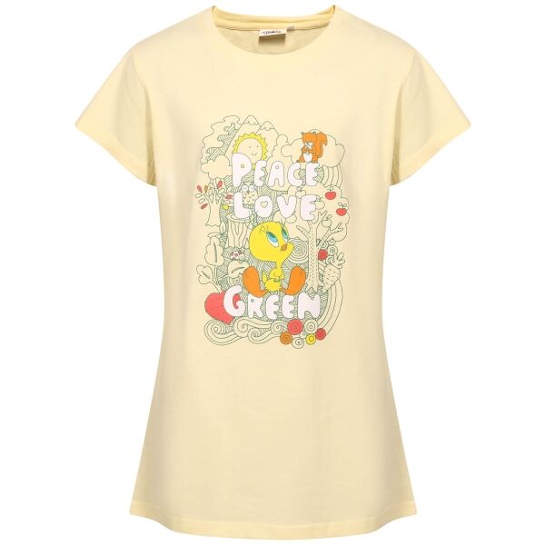 LOONEY TUNES TWEETY GREEN Dámské triko