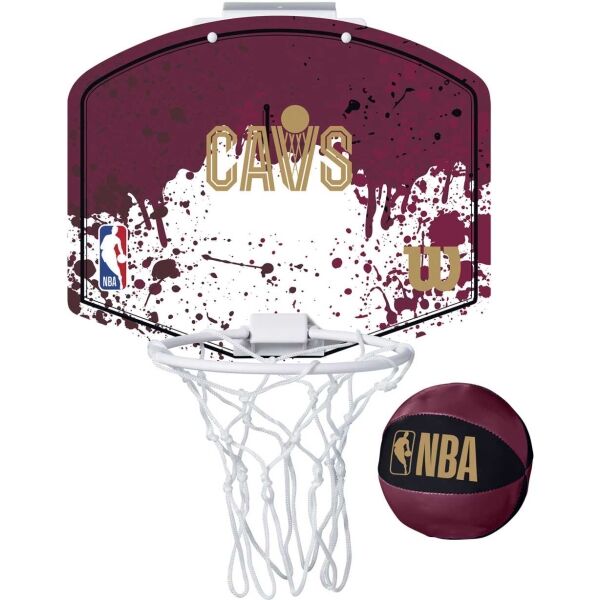 Wilson NBA TEAM MINI HOOP CLE CAVS Mini basketbalový koš
