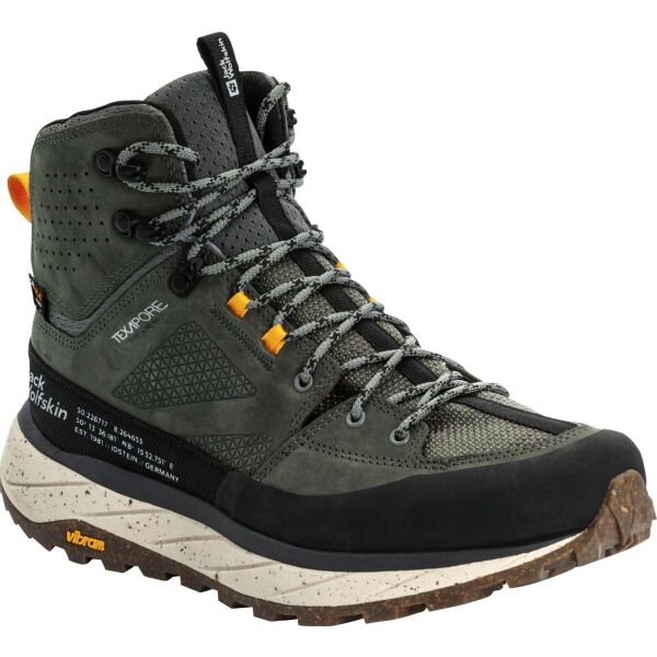 Jack Wolfskin TERRAQUEST TEXAPORE MID M Pánská treková obuv