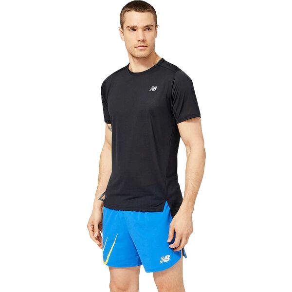 New Balance ACCELERATE SHORT SLEEVE Pánské sportovní triko