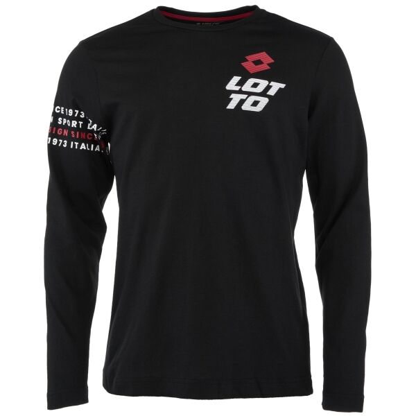 Lotto LOGO DUE II TEE LS 1 Pánské tričko