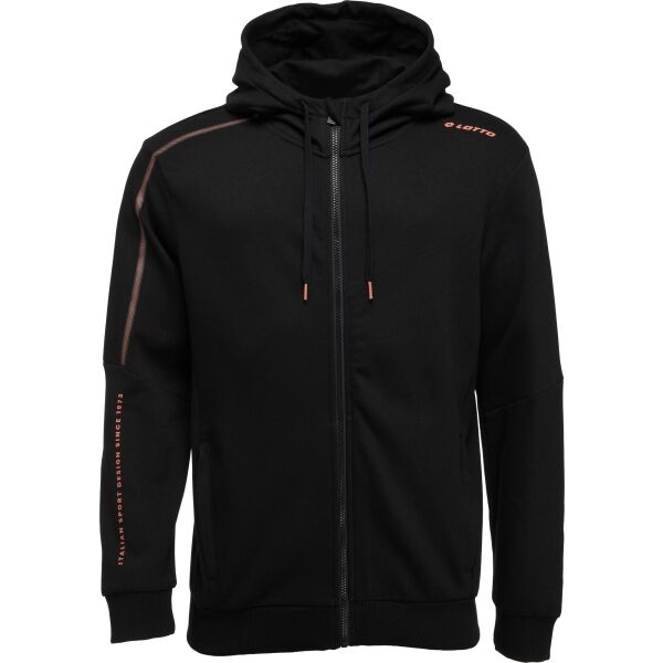 Lotto LOGO DUE II SWEAT FZ HD 2 Pánská mikina