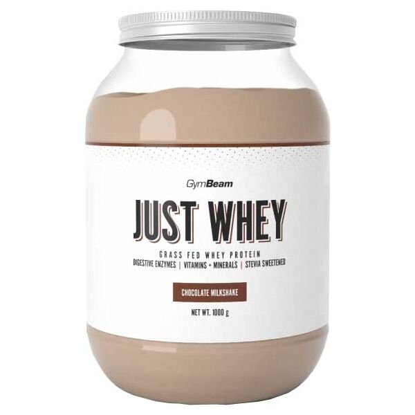 GymBeam PROTEIN JUST WHEY 1000 G ČOKOLÁDOVÝ MILKSHAKE Protein
