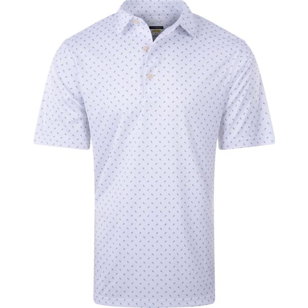 GREGNORMAN ML 75 TEE PRINT POLO Pánské golfové polo tričko