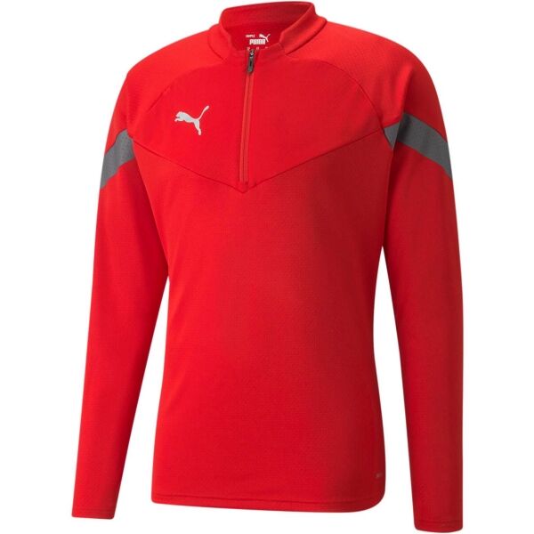 Puma TEAMFINAL TRAINING 1/4 ZIP TOP Pánská sportovní mikina