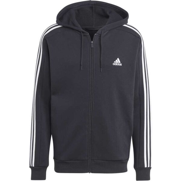 adidas 3-STRIPES FULL-ZIP HOODIE Pánská mikina