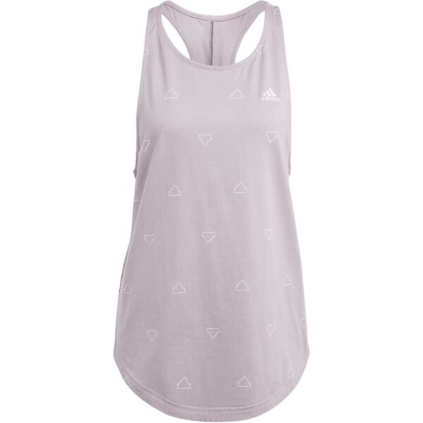 adidas ESSENTIALS MONOGRAM GRAPHIC TANK TOP Dámské tílko