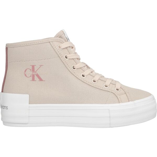 Calvin Klein BOLD VULC FLATF MID Dámské kotníkové tenisky