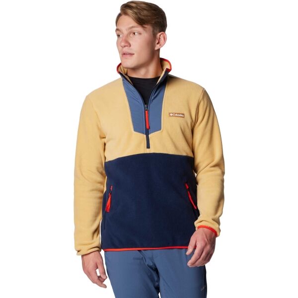 Columbia SEQUOIA GROVE HALF ZIP FLEECE Pánská fleecová bunda