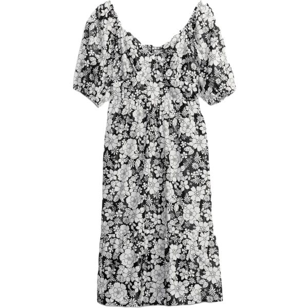 GAP SS PUFF Dámské šaty