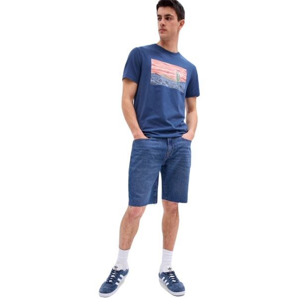 GAP V-STRAIGHT DENIM Pánské šortky