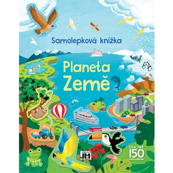 JIRI MODELS PLANETA ZEMĚ Samolepková knížka