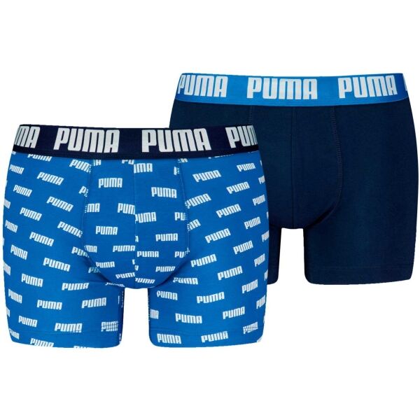 Puma MEN EVERYDAY AOP PRINT BOXER 2P Pánské boxerky