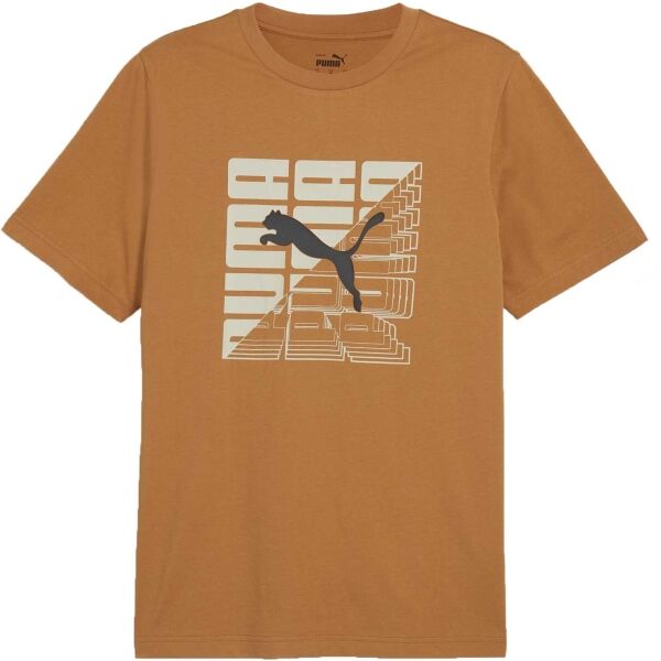 Puma GRAPHICS WORDING TEE Pánské triko