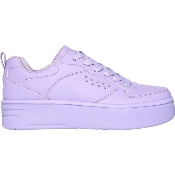 Skechers COURT HIGH - COLOR ZONE Dívčí vycházková obuv