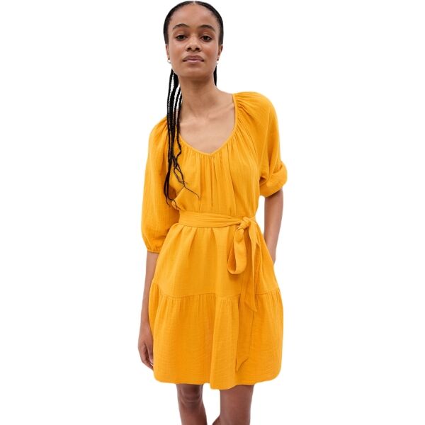 GAP ELBOW GAUZE Dámské šaty