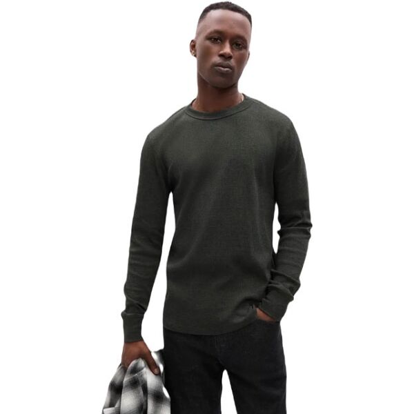 GAP V-WAFFLE CREW Pánské tričko