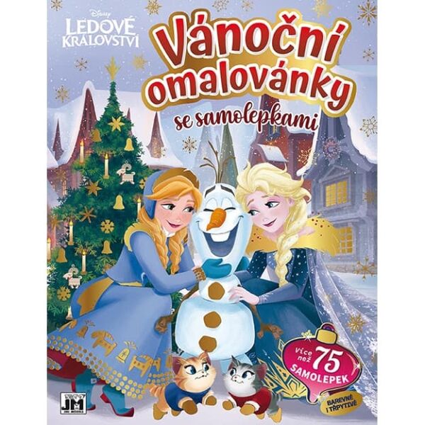 JIRI MODELS LEDOVÉ KRÁLOVSTVÍ Vánoční omalovánky