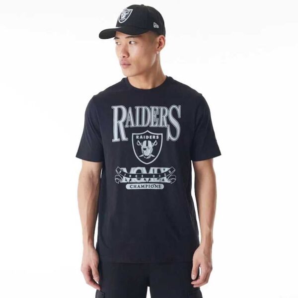 New Era LAS VEGAS RAIDERS NFL CHAMPIONS Pánské triko
