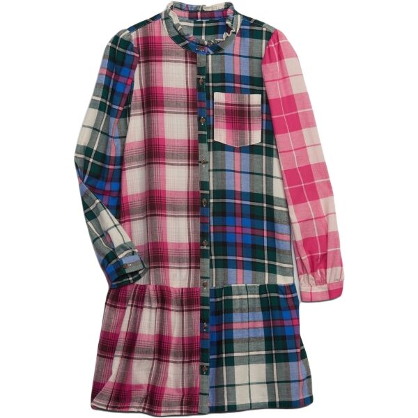 GAP HOLIDAY PLAID Dívčí šaty